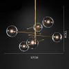 6 lights gold