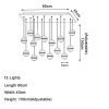 L80 W40 H150 cm
