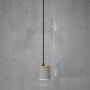 Cement Wood Pendant