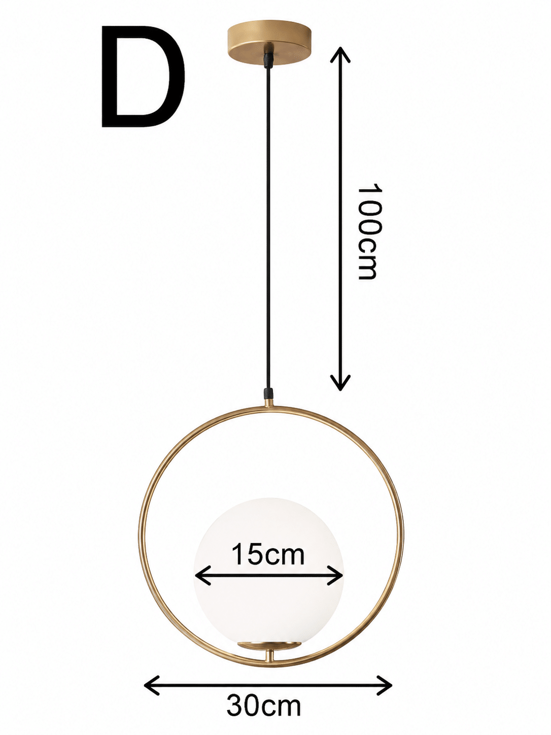 D H 30cm Ball 15cm