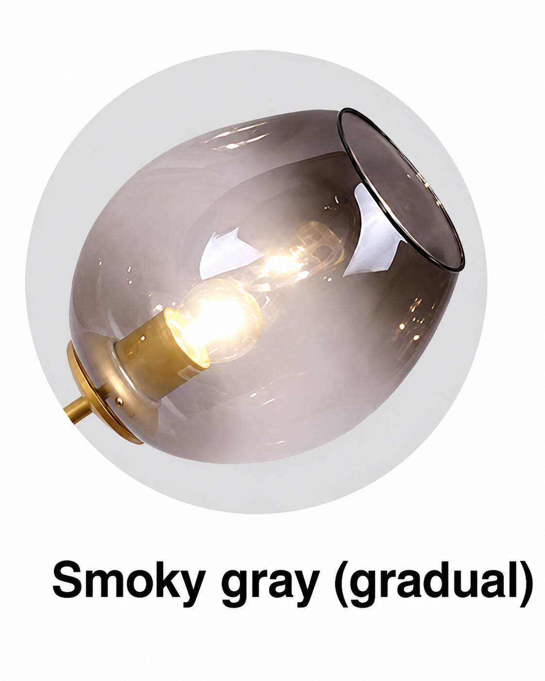 Smoke grey (gradual)