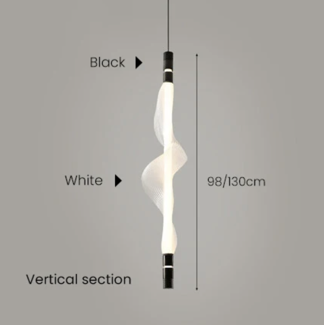 black white V