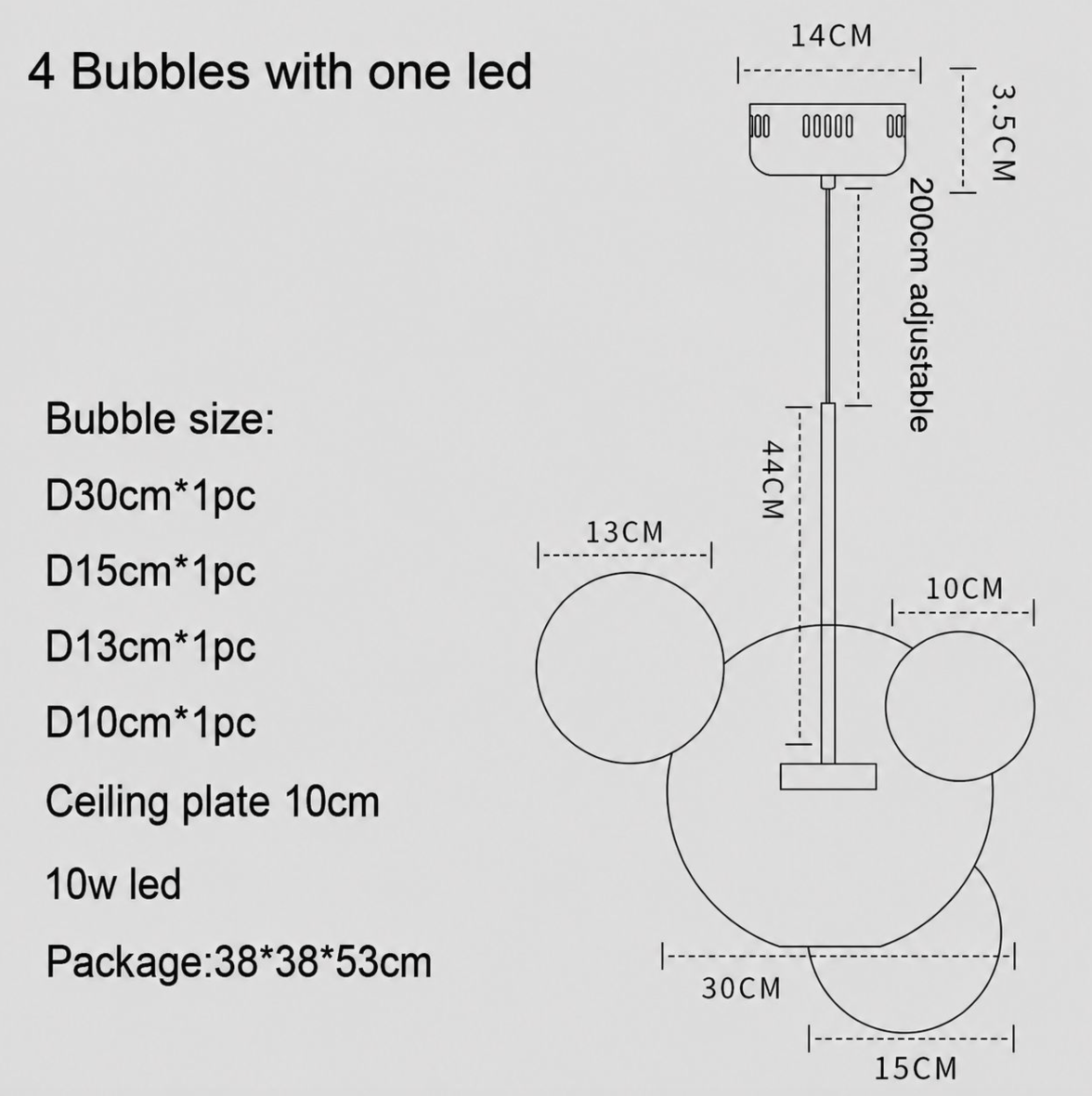 4 bubble big