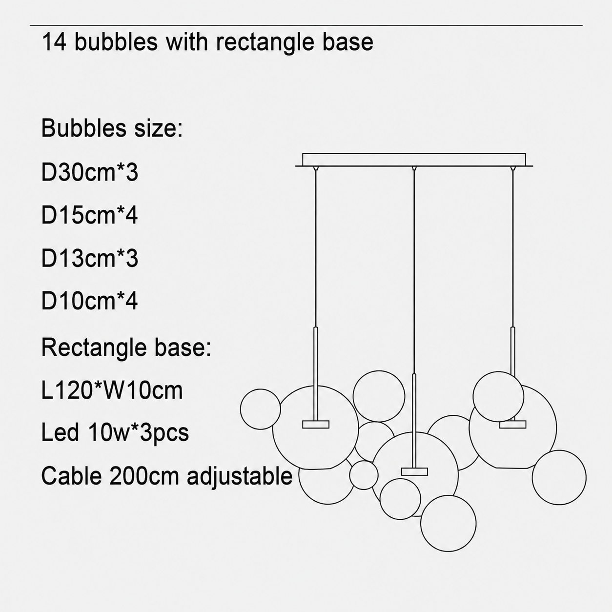 14 bubble big