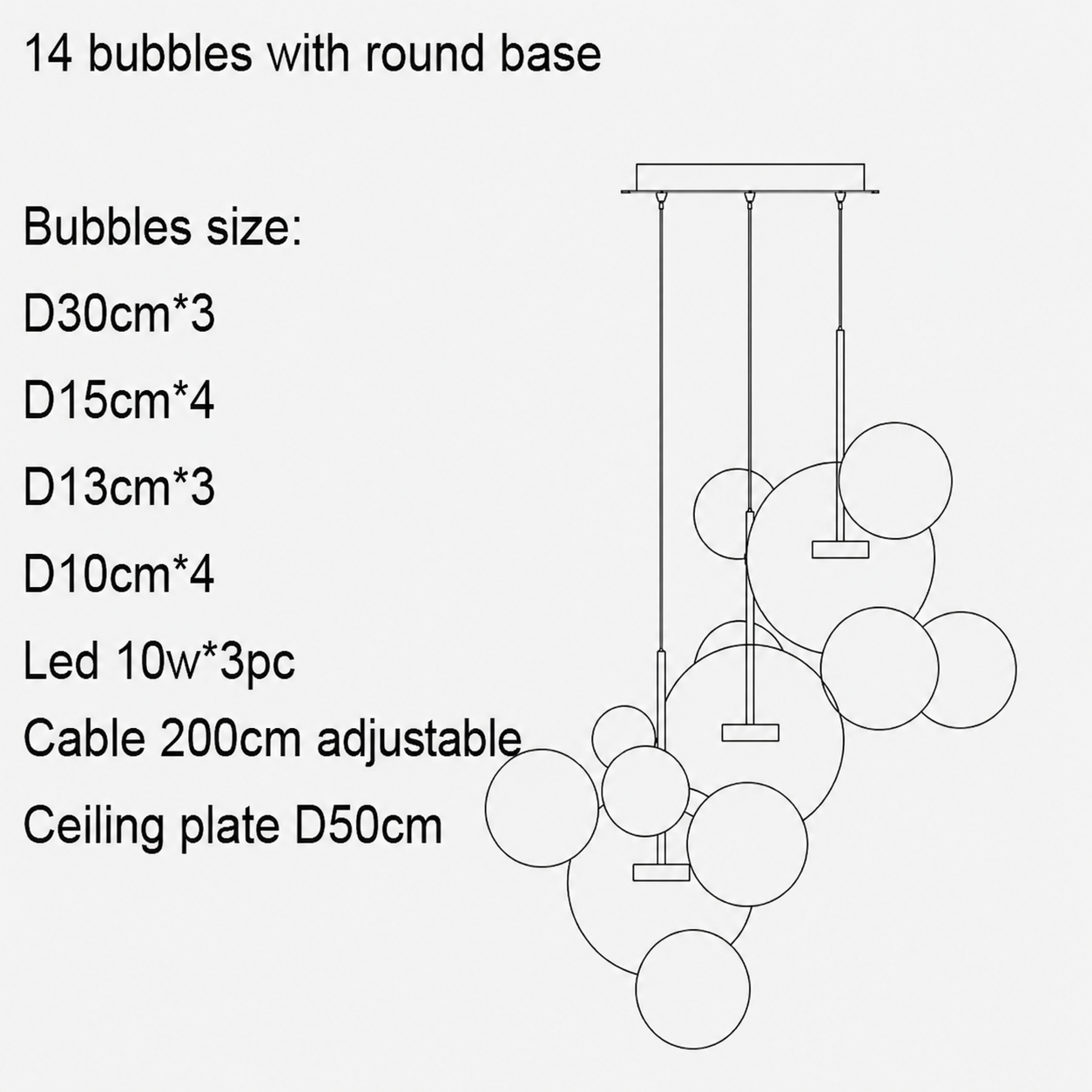 14 bubble big