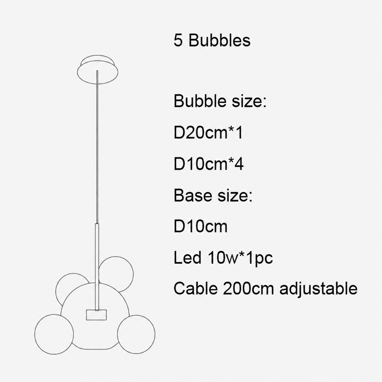5 bubble small