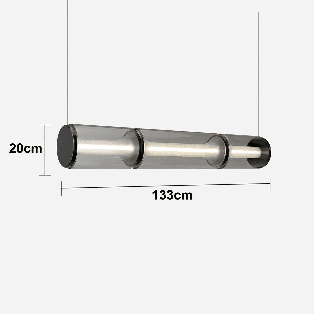 pendant L120cm