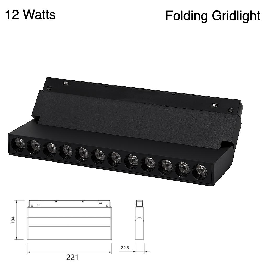 Folding light 12W