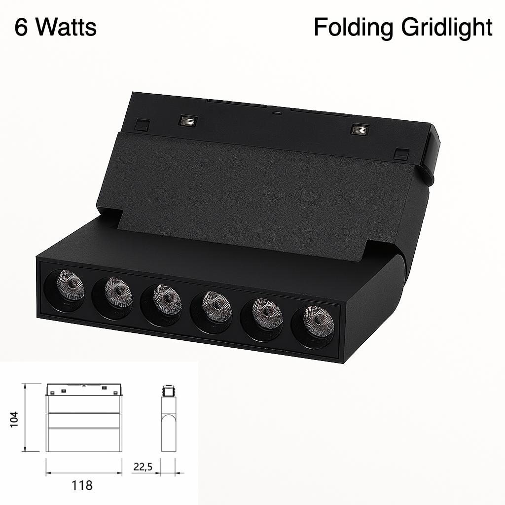 Folding light 6W