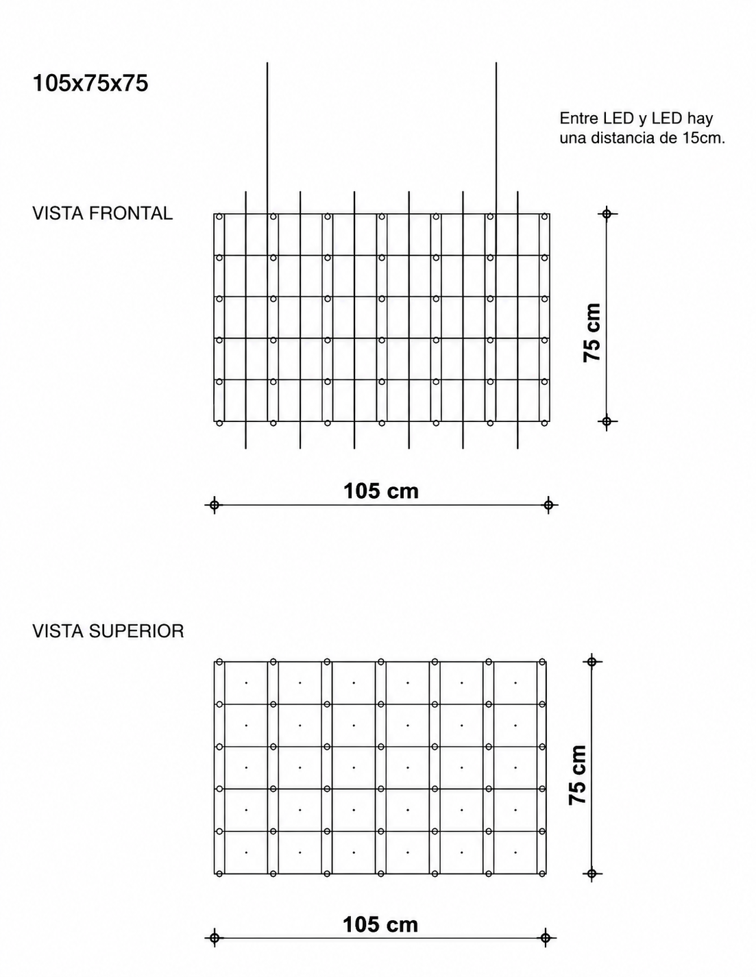 L120-W60-H60cm
